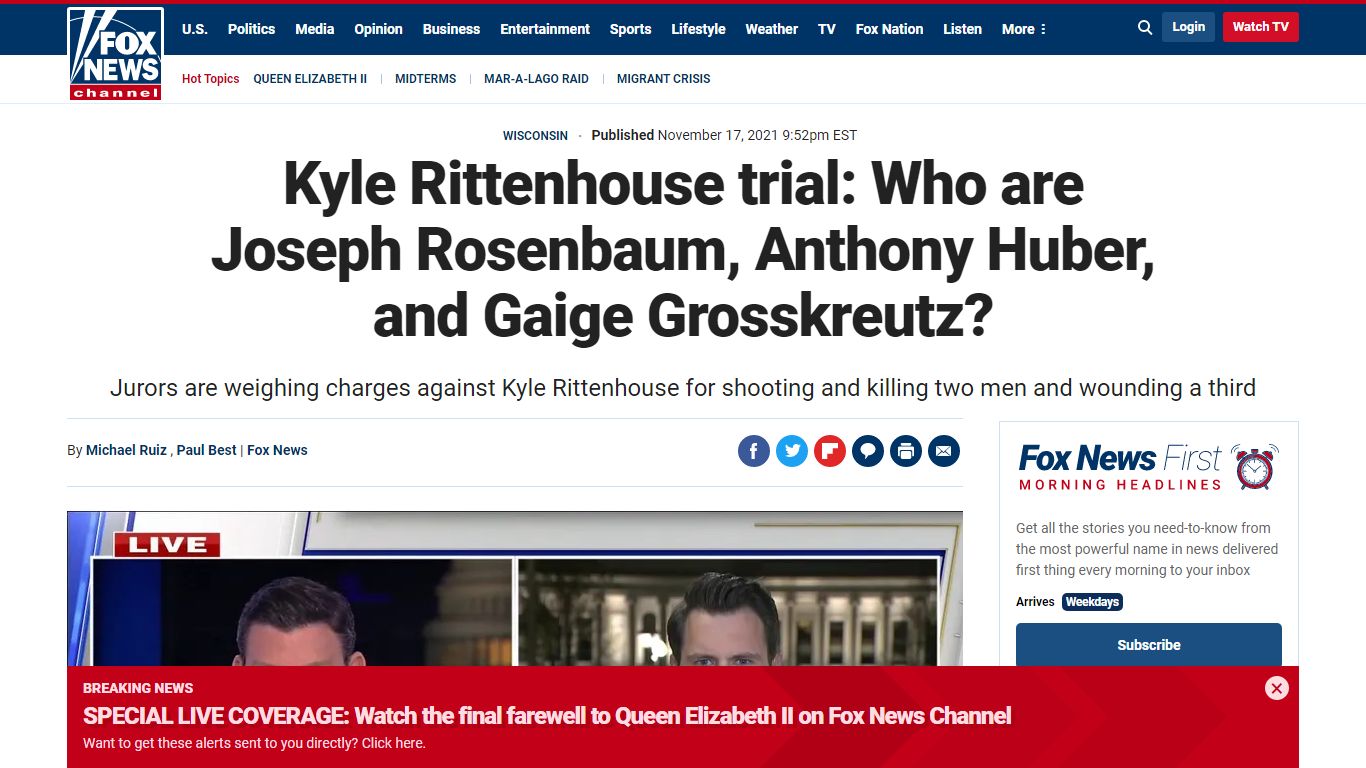 Kyle Rittenhouse trial: Who are Joseph Rosenbaum, Anthony Huber, and ...
